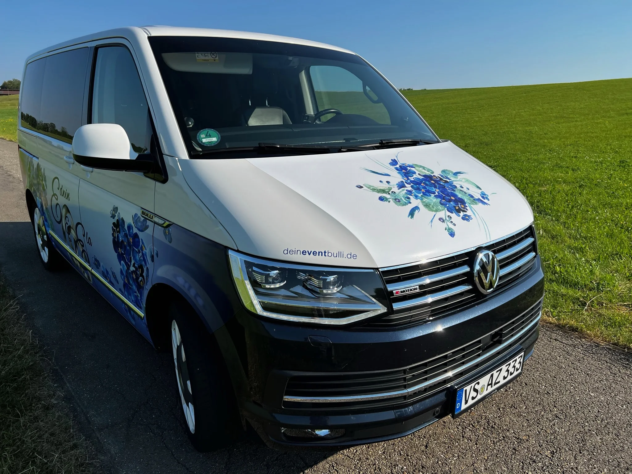 VW T6 Multivan – Hochzeitsdesign im Digitaldruck – Foto 32
