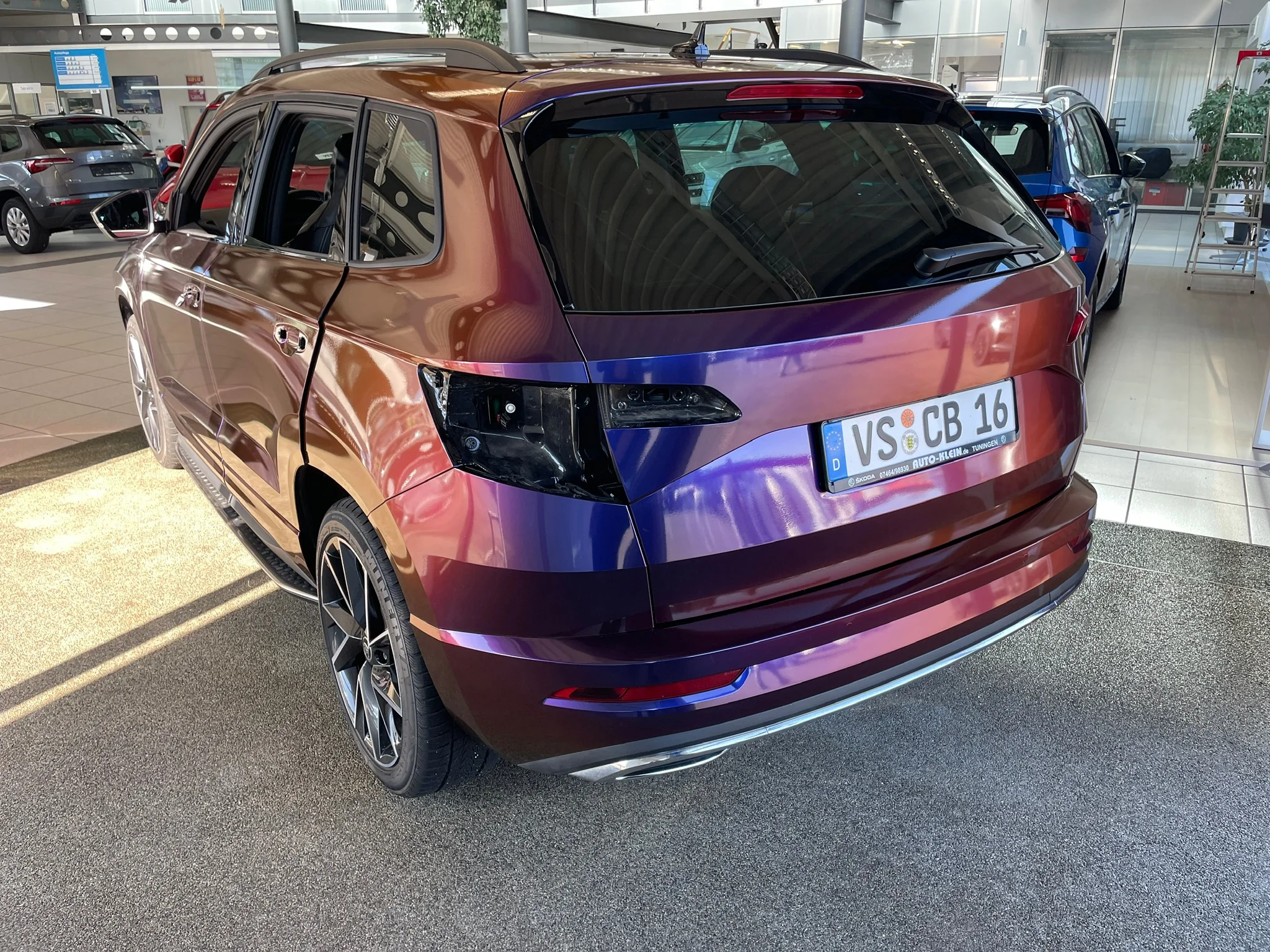 Škoda Karoq – Vollfolierung Farbwechsel – Foto 5