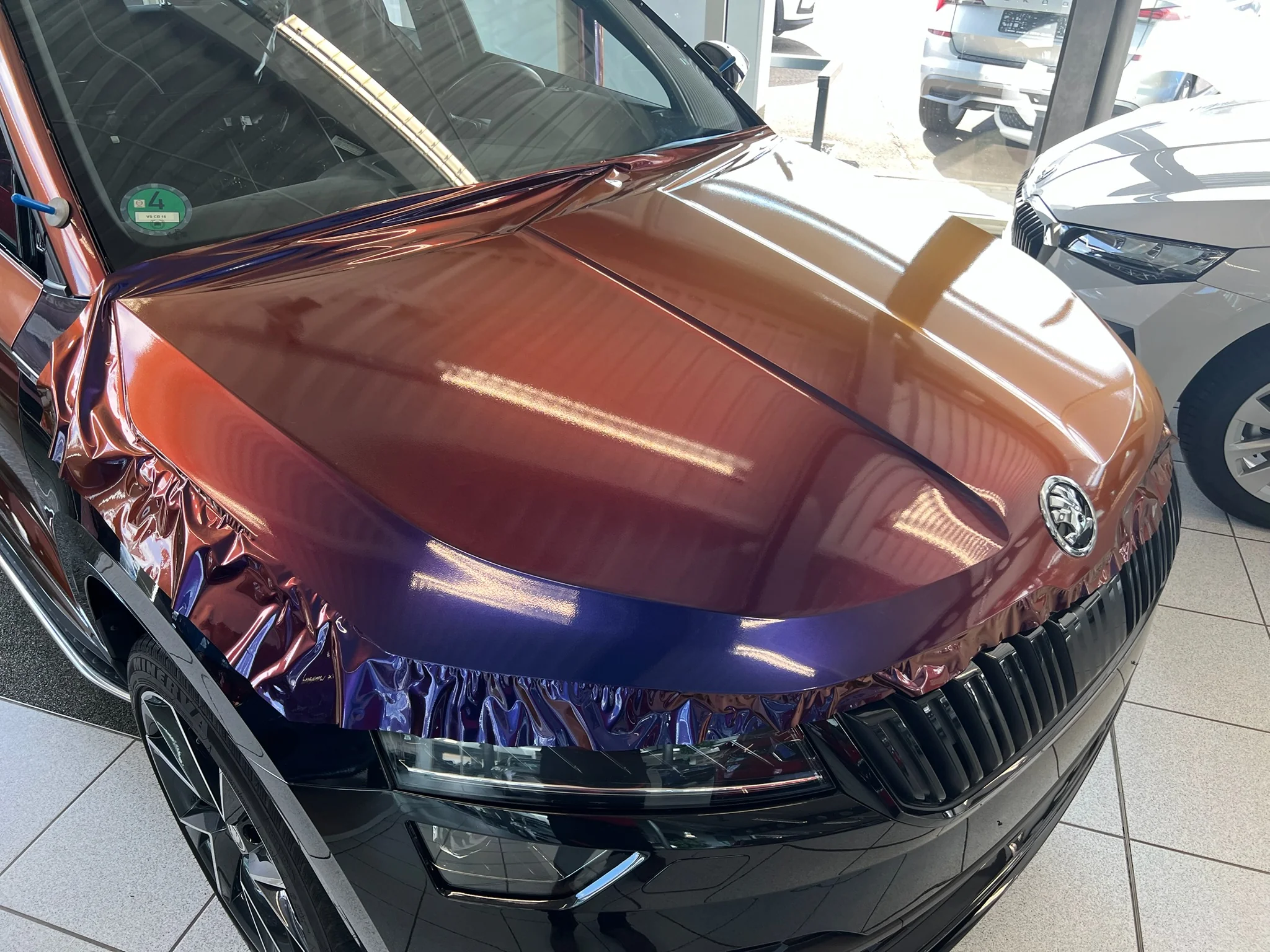 Škoda Karoq – Vollfolierung Farbwechsel – Foto 7