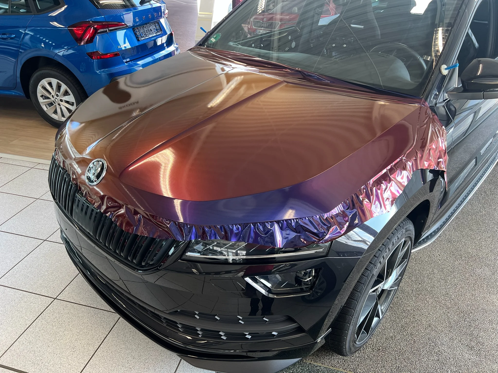 Škoda Karoq – Vollfolierung Farbwechsel – Foto 8