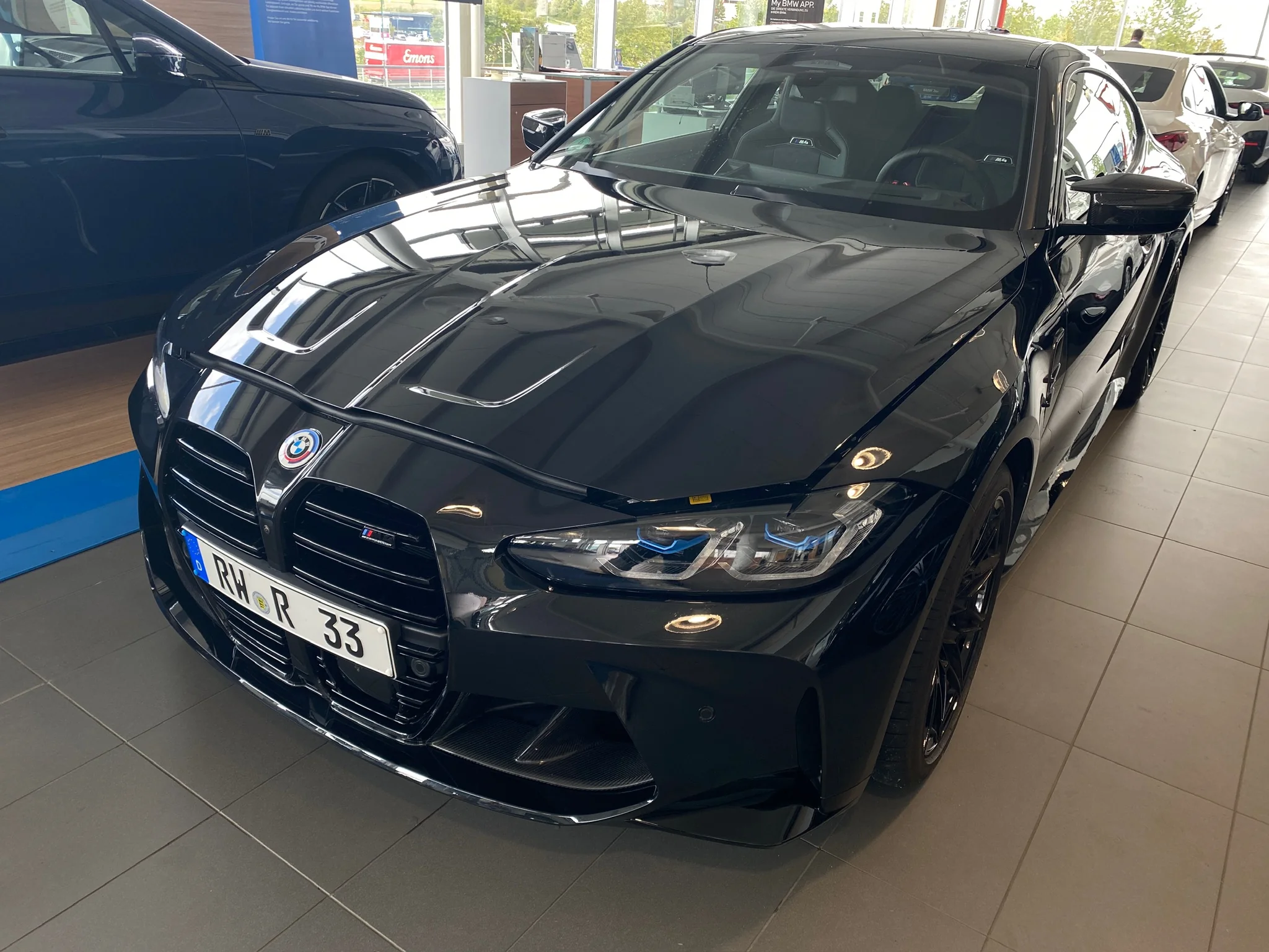BMW M4 Coupé – защитная плёнка на передок