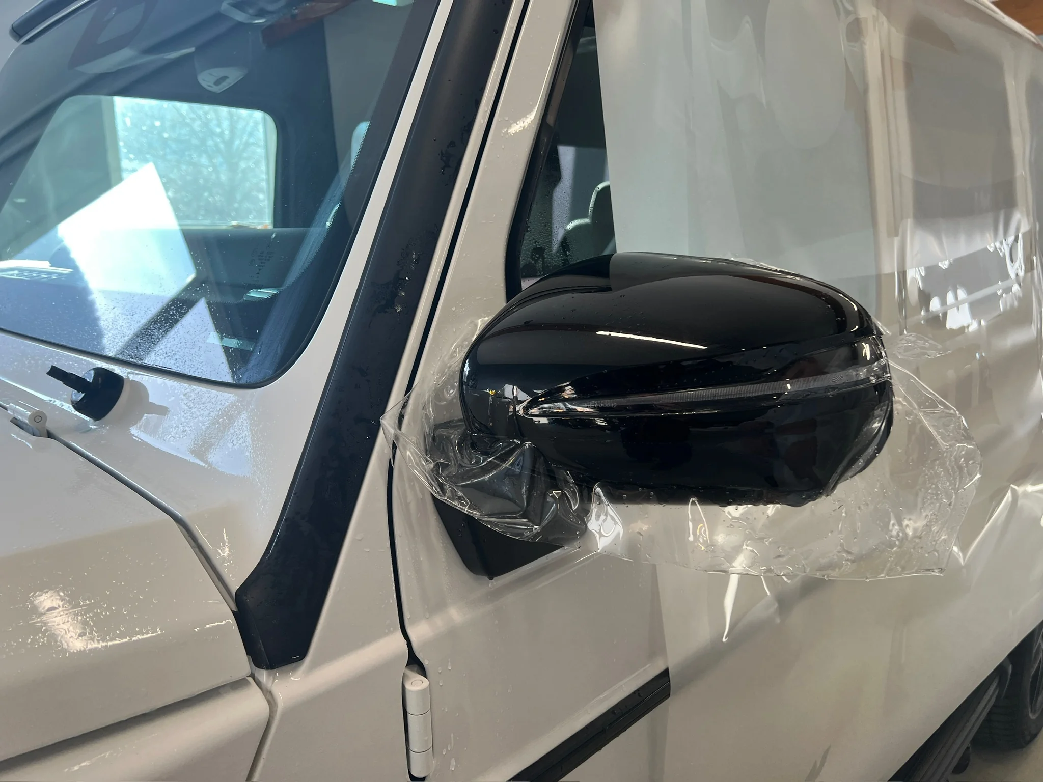 Mercedes G-Klasse – защитная плёнка на передок