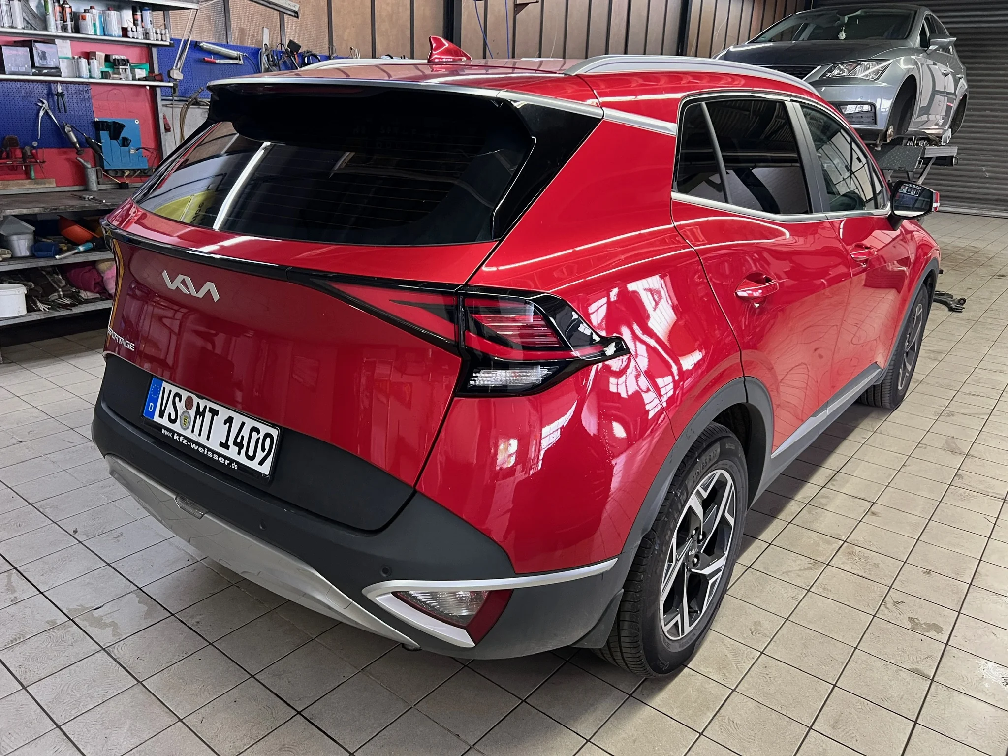 Applying solar film to a car window
